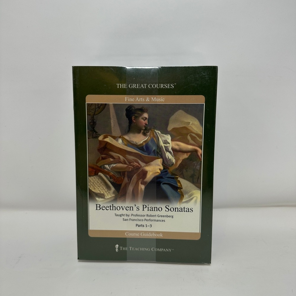 The Great‎ Courses Beethoven's Piano Sonatas Parts 1-3 DVD Set Robert Greenberg